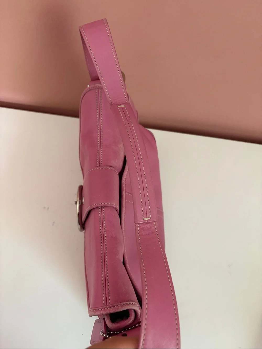 Y2K Coach pink back